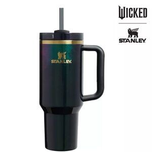 Stanley x Wicked For Good 2025 40 oz Elphaba For Good green black NWT